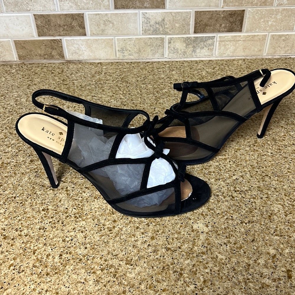 Kate Spade Black Sandal Size 10.5